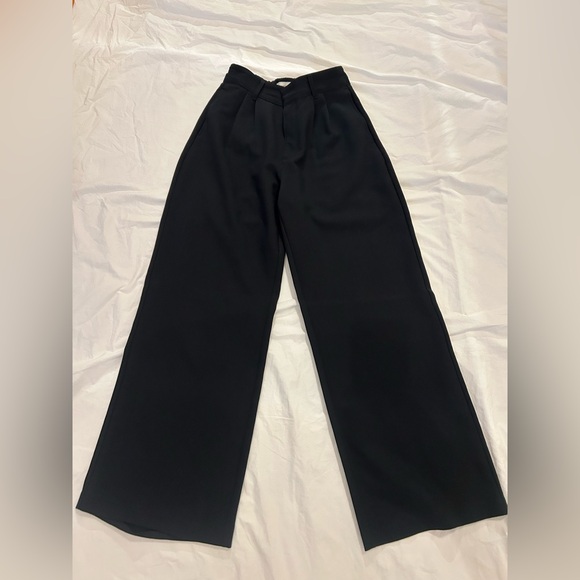 Abercrombie & Fitch Pants - Abercrombie & Fitch Black Wide-Leg Pantsuit